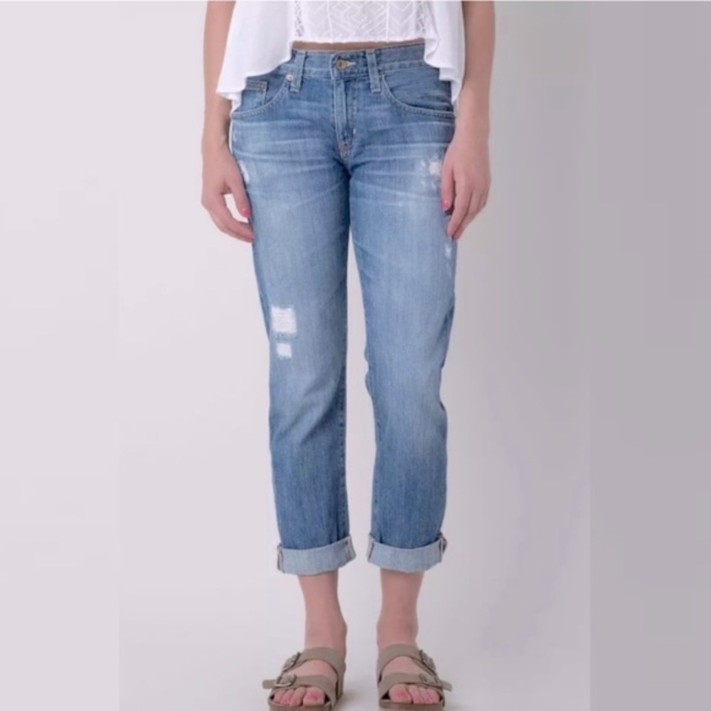 BIG STAR Billie Distressed Slouchy Skinny jeans